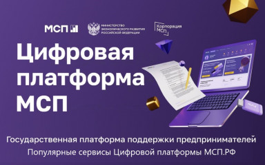 популярные сервисы Цифровой платформы МСП.РФ - фото - 1