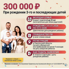 смолянам рассказали о новых выплатах и компенсациях по нацпроекту «Семья» - фото - 3